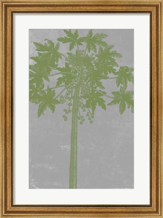Framed Chromatic Palms IX Print
