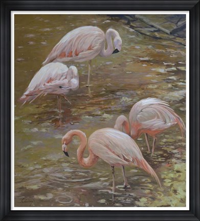 Framed Pink Passion Print