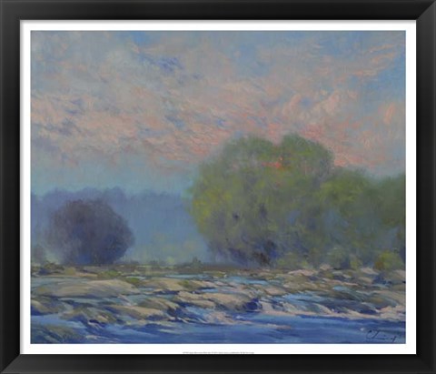 Framed James River from Belle Isle I Print