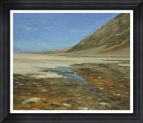 Framed Badwater Basin, Death Valley Print