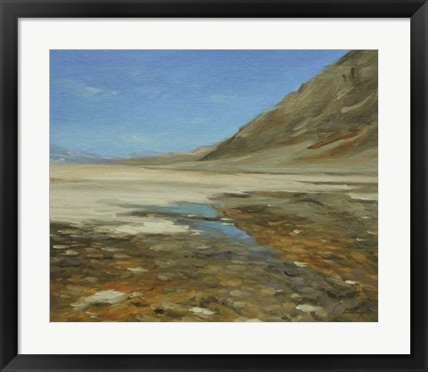 Framed Badwater Basin, Death Valley Print