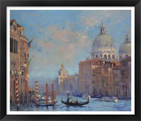 Framed Venice Grand Canal Print