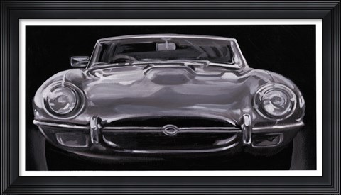 Framed European Sports Car I Print