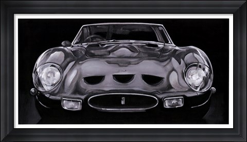 Framed European Sports Car II Print