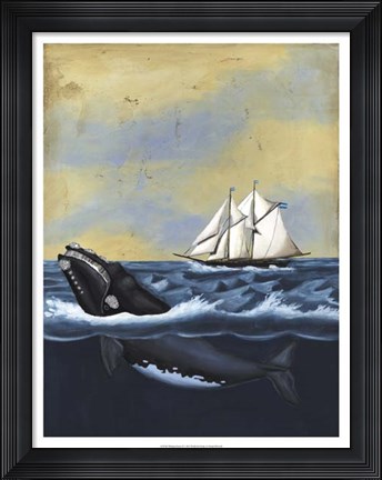 Framed Whaling Stories II Print