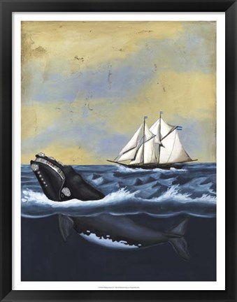 Framed Whaling Stories II Print