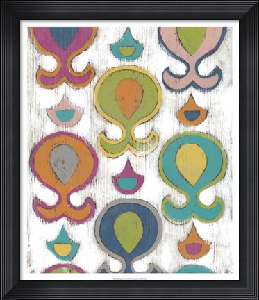 Framed Be Happy II Print