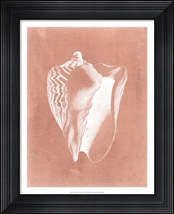 Framed Sealife on Coral I Print