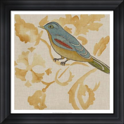 Framed Meadow Walk II Print