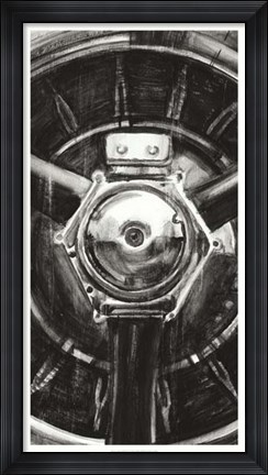 Framed Vintage Propeller II Print