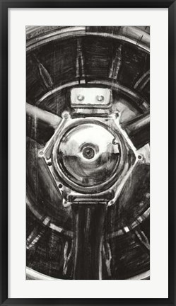 Framed Vintage Propeller II Print