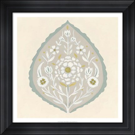 Framed Floralia I Print