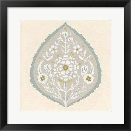 Framed Floralia I Print