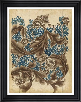 Framed Wallpaper Study I Print