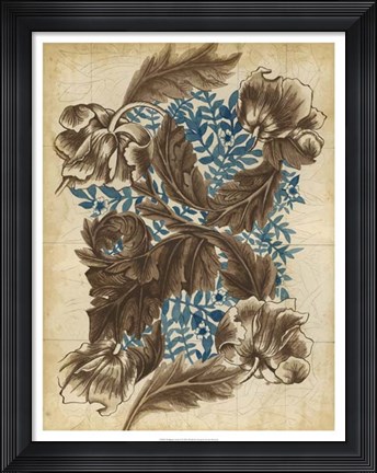 Framed Wallpaper Study II Print