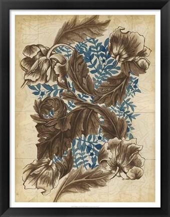 Framed Wallpaper Study II Print