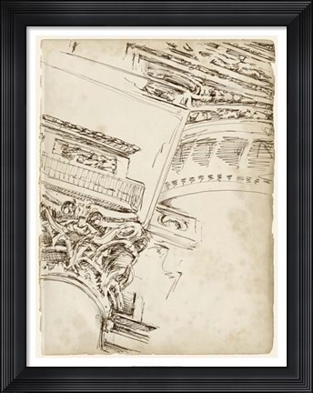 Framed Architects Sketchbook II Print
