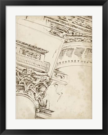 Framed Architects Sketchbook II Print