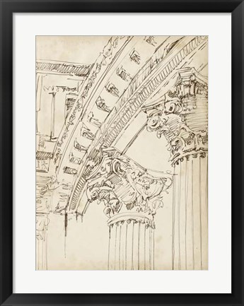 Framed Architects Sketchbook IV Print