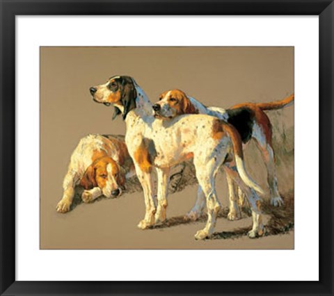 Framed Hounds Study (LE) Print