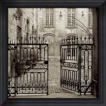 Framed Avignon II Print