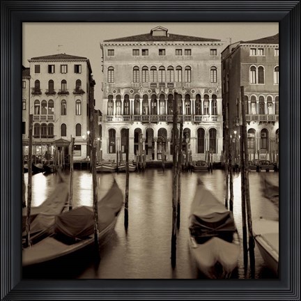 Framed Venezia I Print