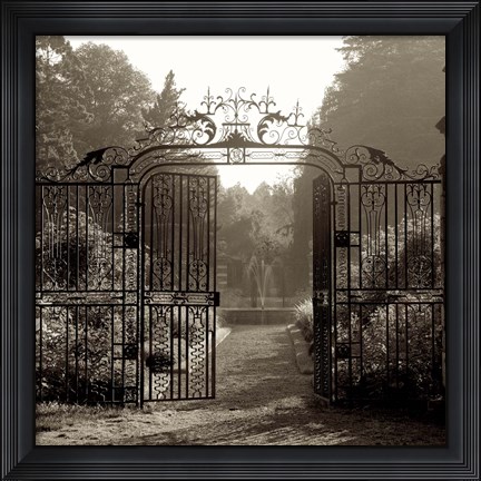 Framed Hampton Gates III Print