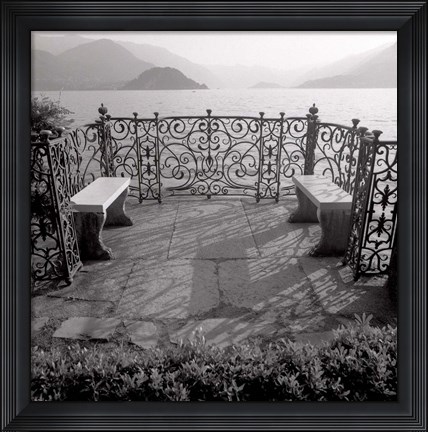Framed Lake Vista II Print