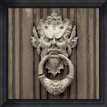 Framed La Porta Soprammobile I Print