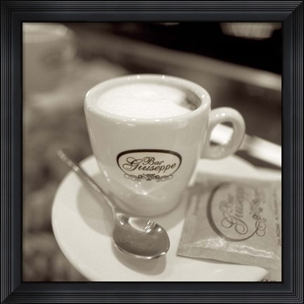 Framed Bar Giuseppe Print