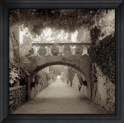Framed Giardini Italiano VI Print