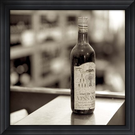 Framed Tuscany Caffe III Print