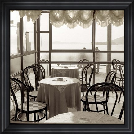 Framed Piedmont Caffe I Print