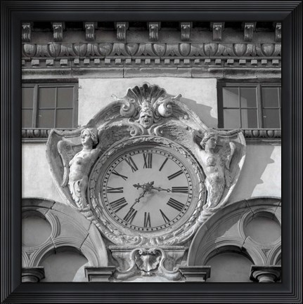 Framed Il Grande Orologio II Print