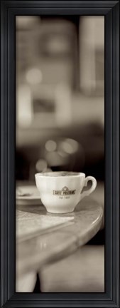 Framed Tuscany Caffe III Print
