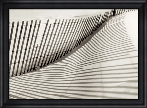Framed Island Sands I Print