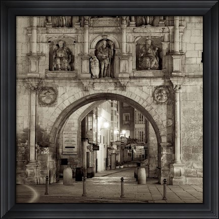Framed Burgos I Print