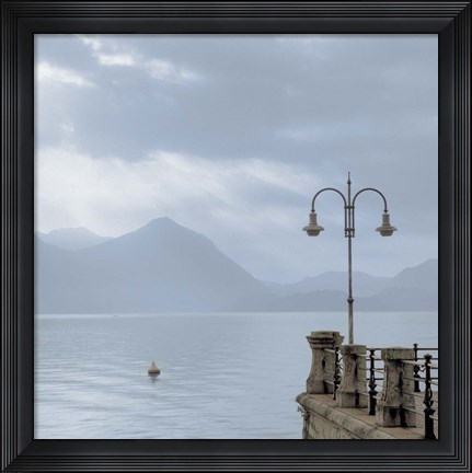 Framed Lake Vista VIII Print