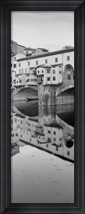 Framed Ponte Vecchio I Print