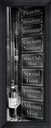 Framed Veneto Caffe Print