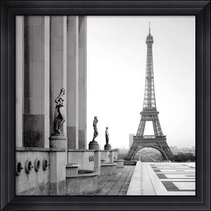 Framed Tour Eiffel 5 Print