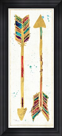 Framed Beautiful Arrows II Print