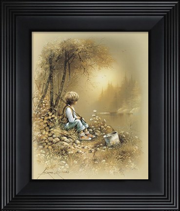 Framed Little Boy Print