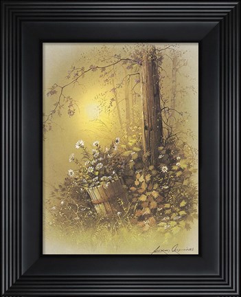 Framed Potted Plant Print