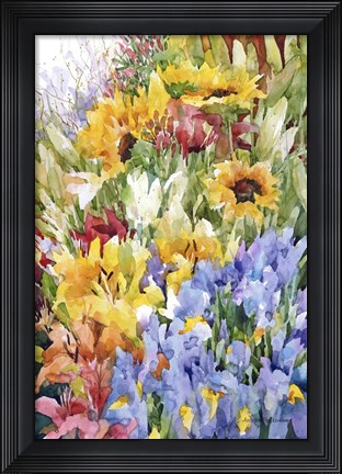 Framed Flower Power Print