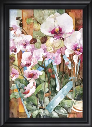 Framed Orchid Dance Print