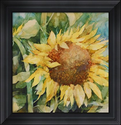 Framed Sunflower Print
