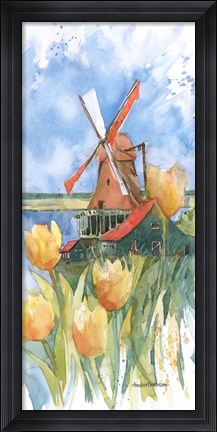 Framed Dutch Vignette Print