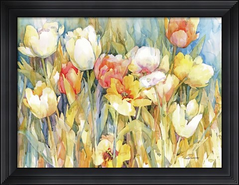 Framed Tulip Team Print
