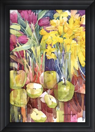 Framed Spring Paletts Print